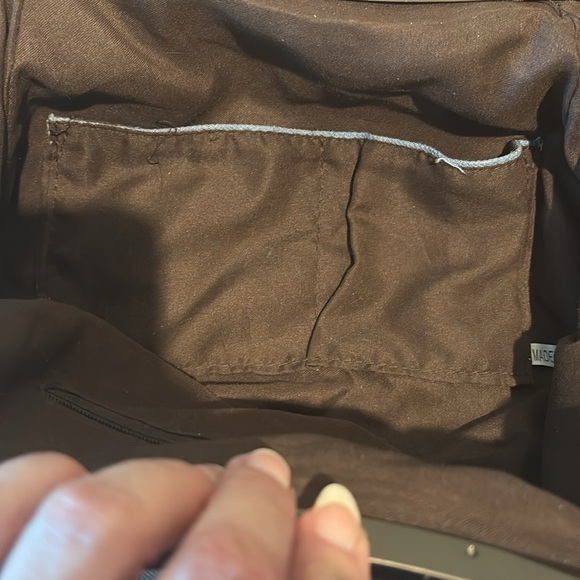 Distressed Denim shoulder bag Crossbody bag clutch rhinestone butterfly clasp - Picture 15 of 17